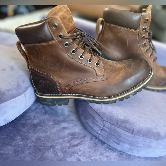 Timberland ▪️Men's Britton Road  Leather Boots ▪️ Size 7 - Picture 1 of 8